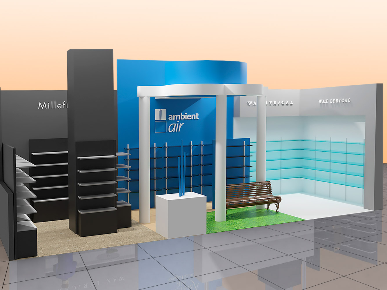 Diseño de stands para ferias,eventos, congresos y exposiciones en Coruña